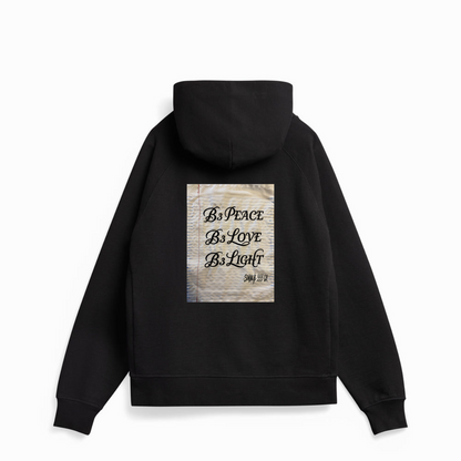 B3 PEACE, B3 LOVE, B3 LIGHT Heavyweight Hoodie (Pre-Order)
