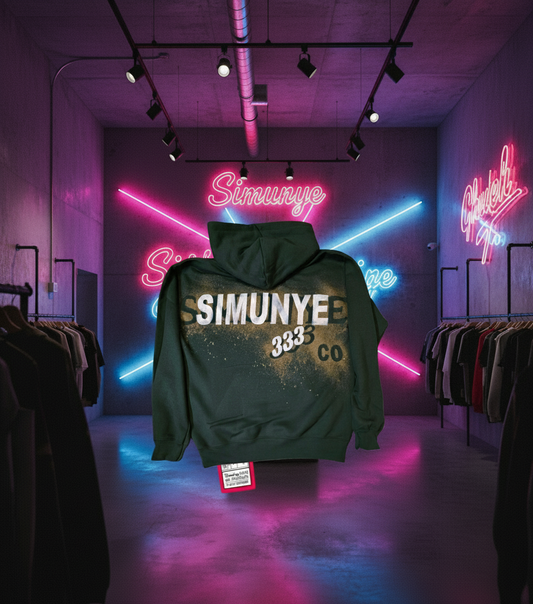 Back Simunye Logo Hoodie