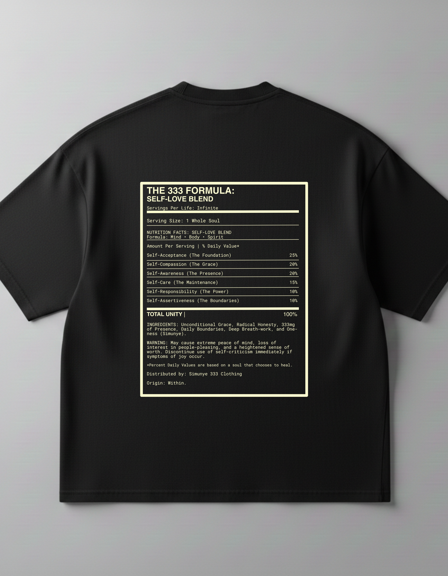 The 333 FORMULA: Self-Love Blend