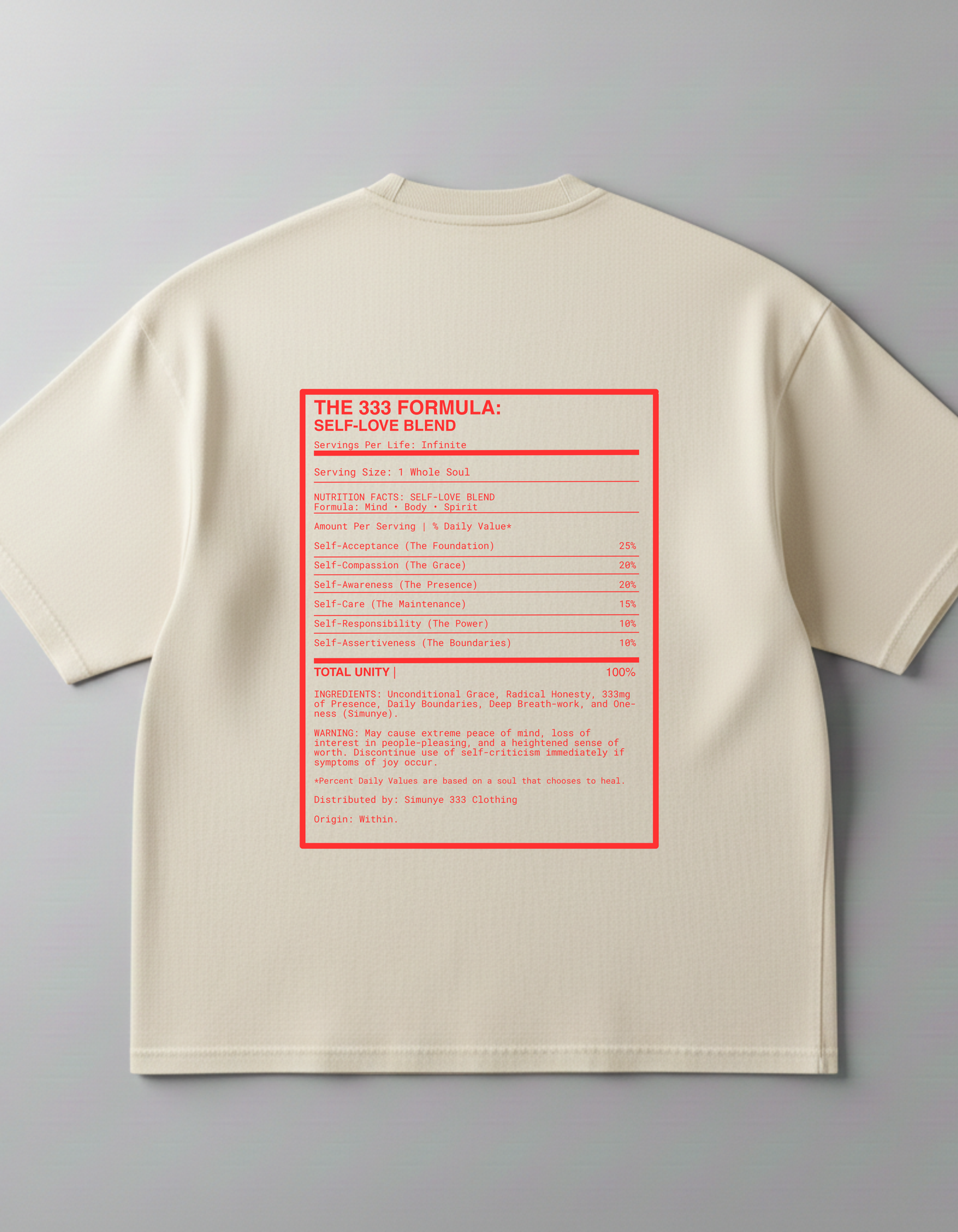 The 333 FORMULA: Self-Love Blend