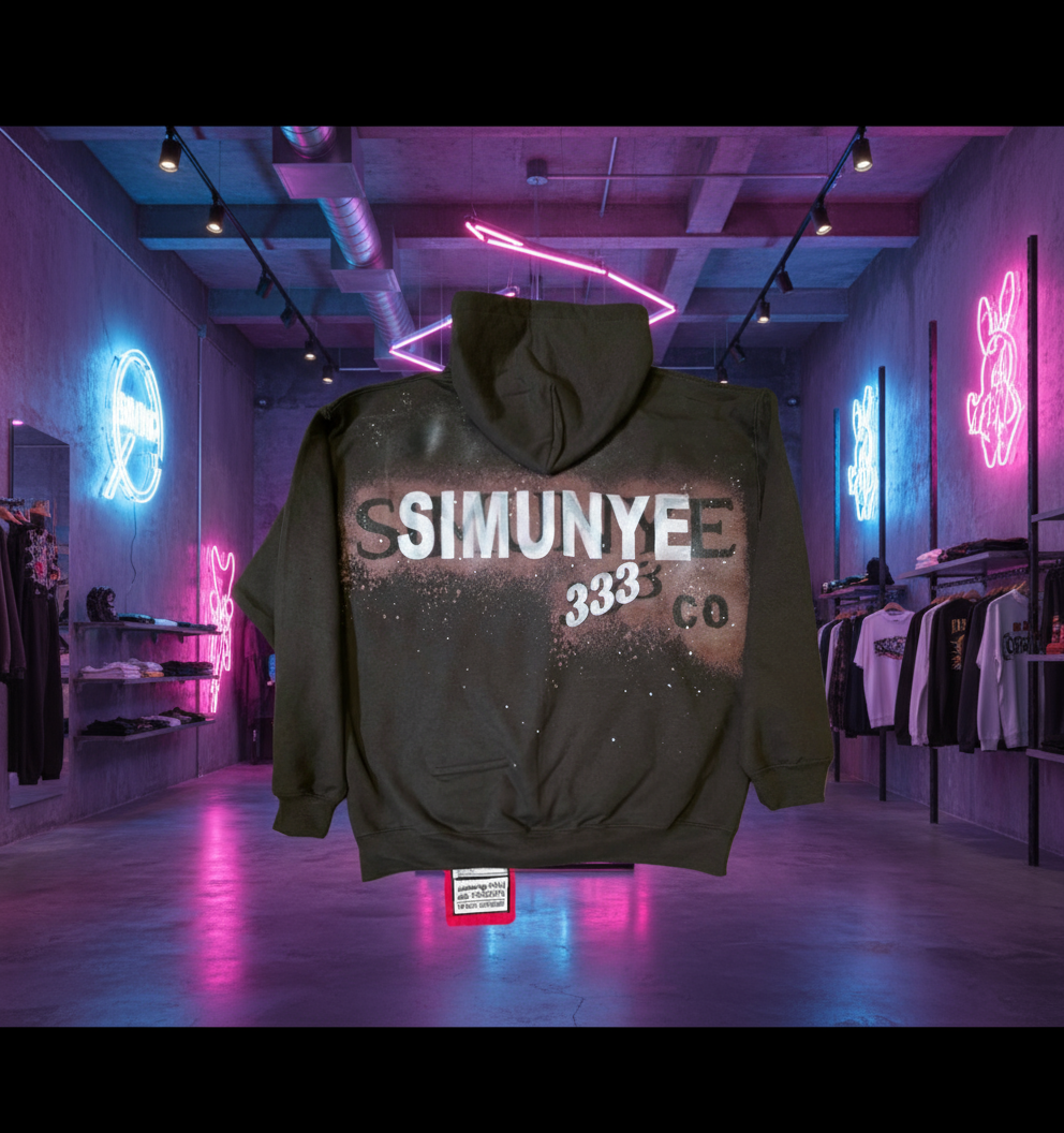 Back Simunye Logo Hoodie