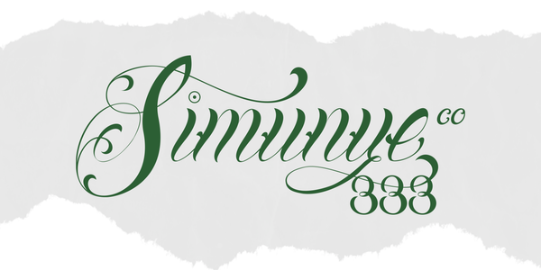 SIMUNYE 333 CLOTHING 