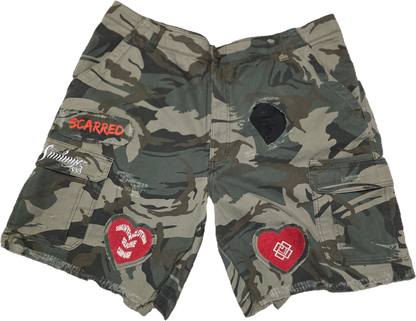 1-1 Self-Love Camo Shorts