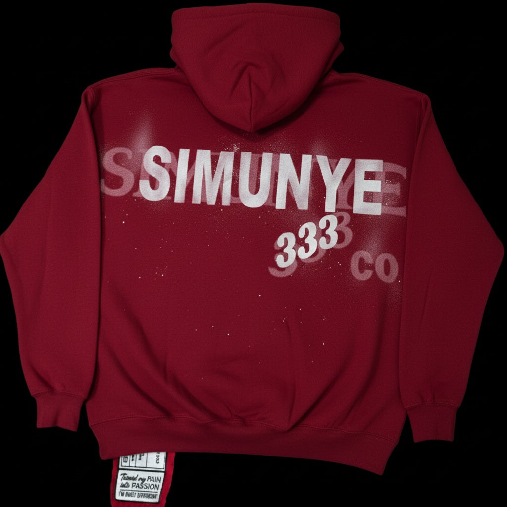 Back Simunye Logo Hoodie