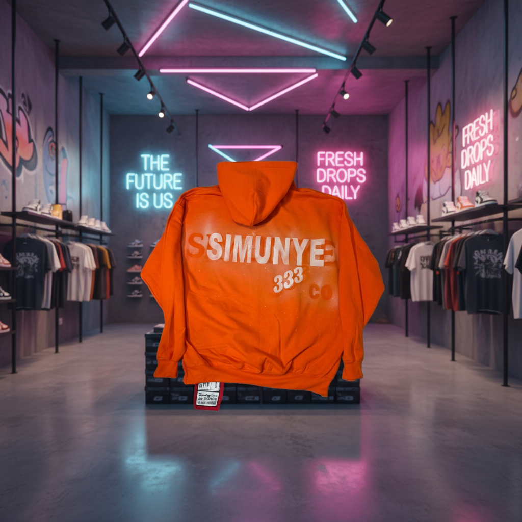 Back Simunye Logo Hoodie