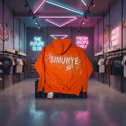 Back Simunye Logo Hoodie